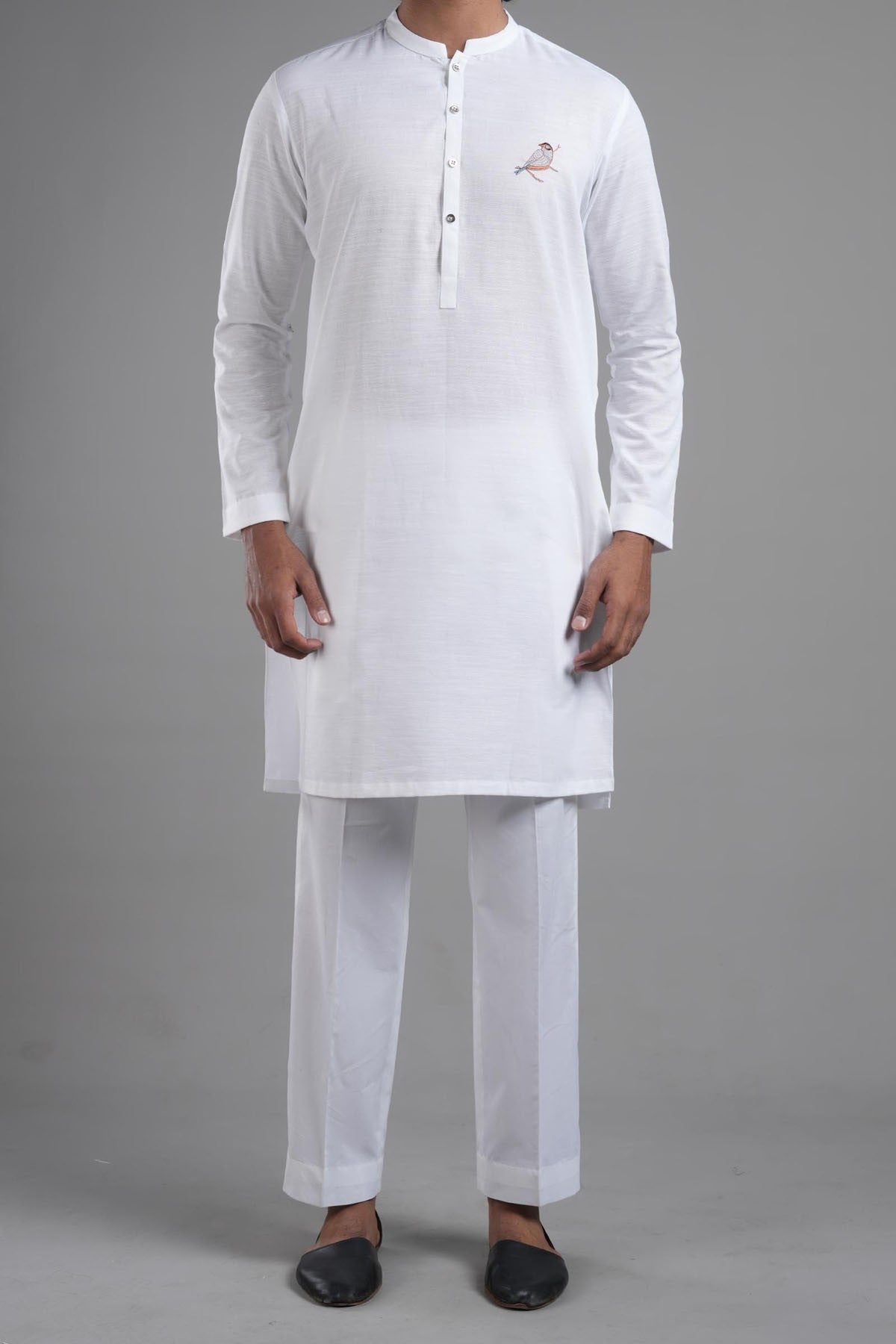 Long Kurta White