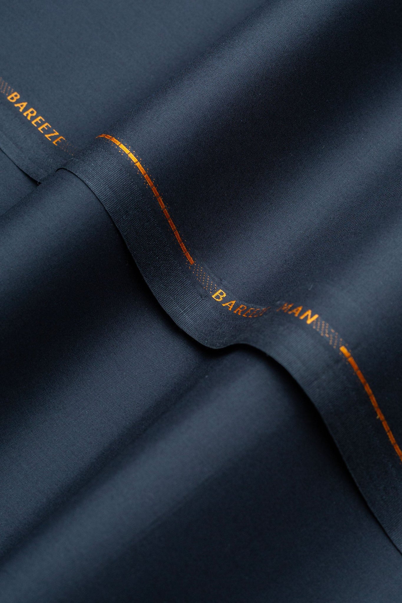 Latha Unstitched Navy Blue