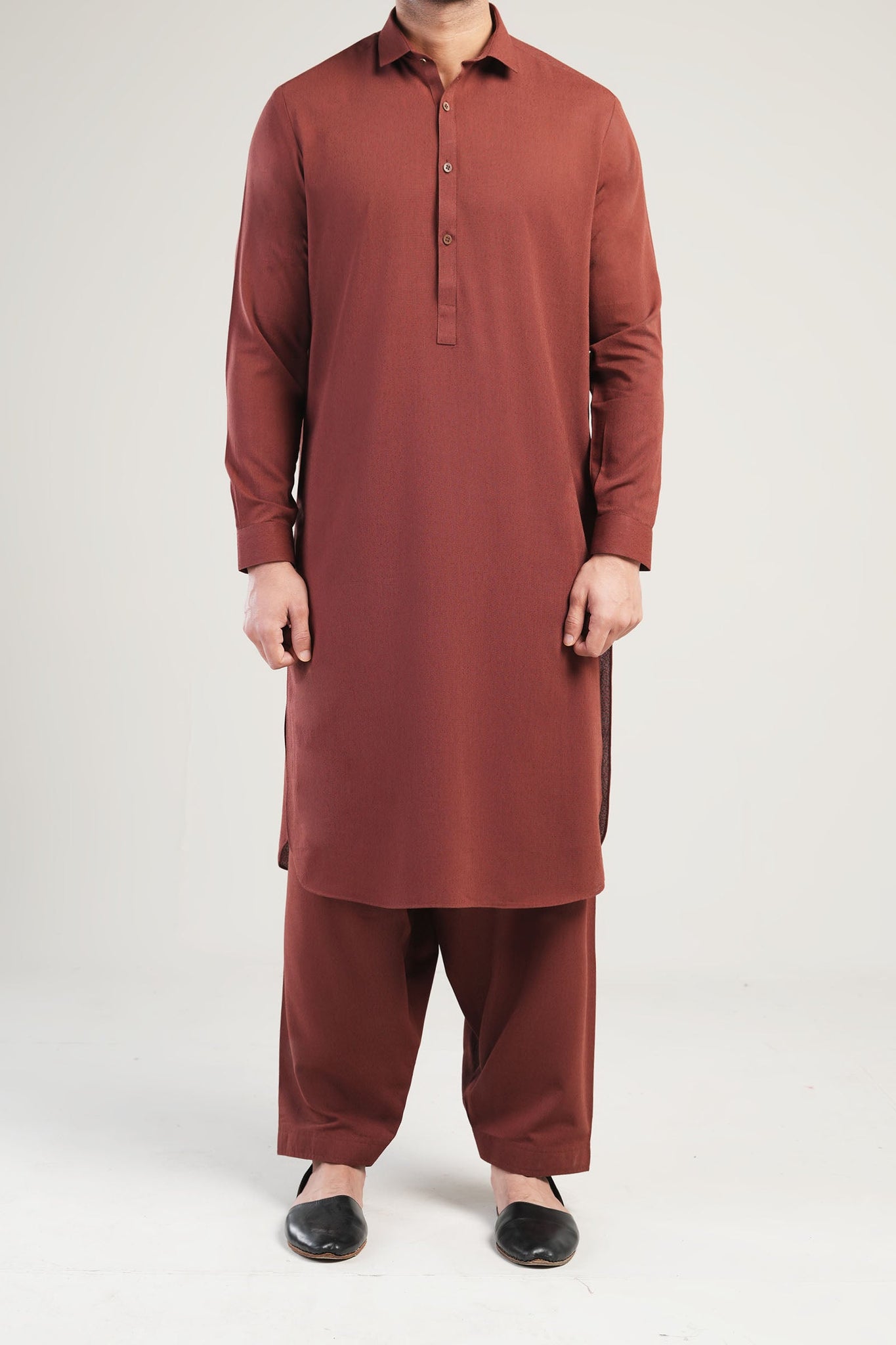 Shalwar Kameez Maroon