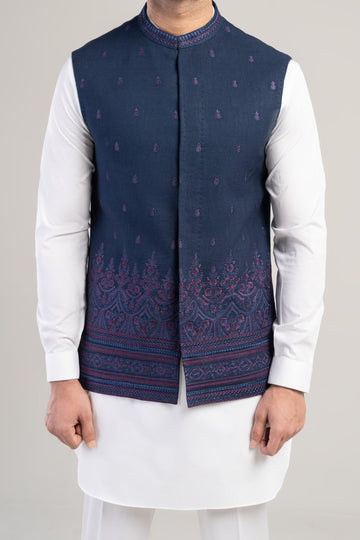 Waistcoat Navy Blue