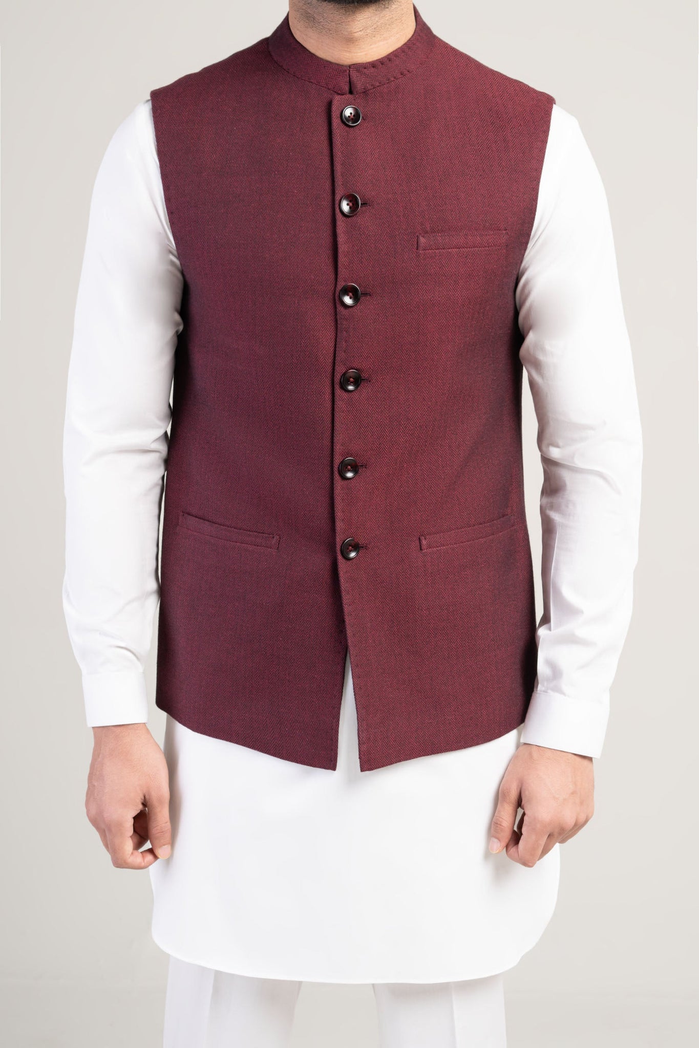 Waistcoat Maroon