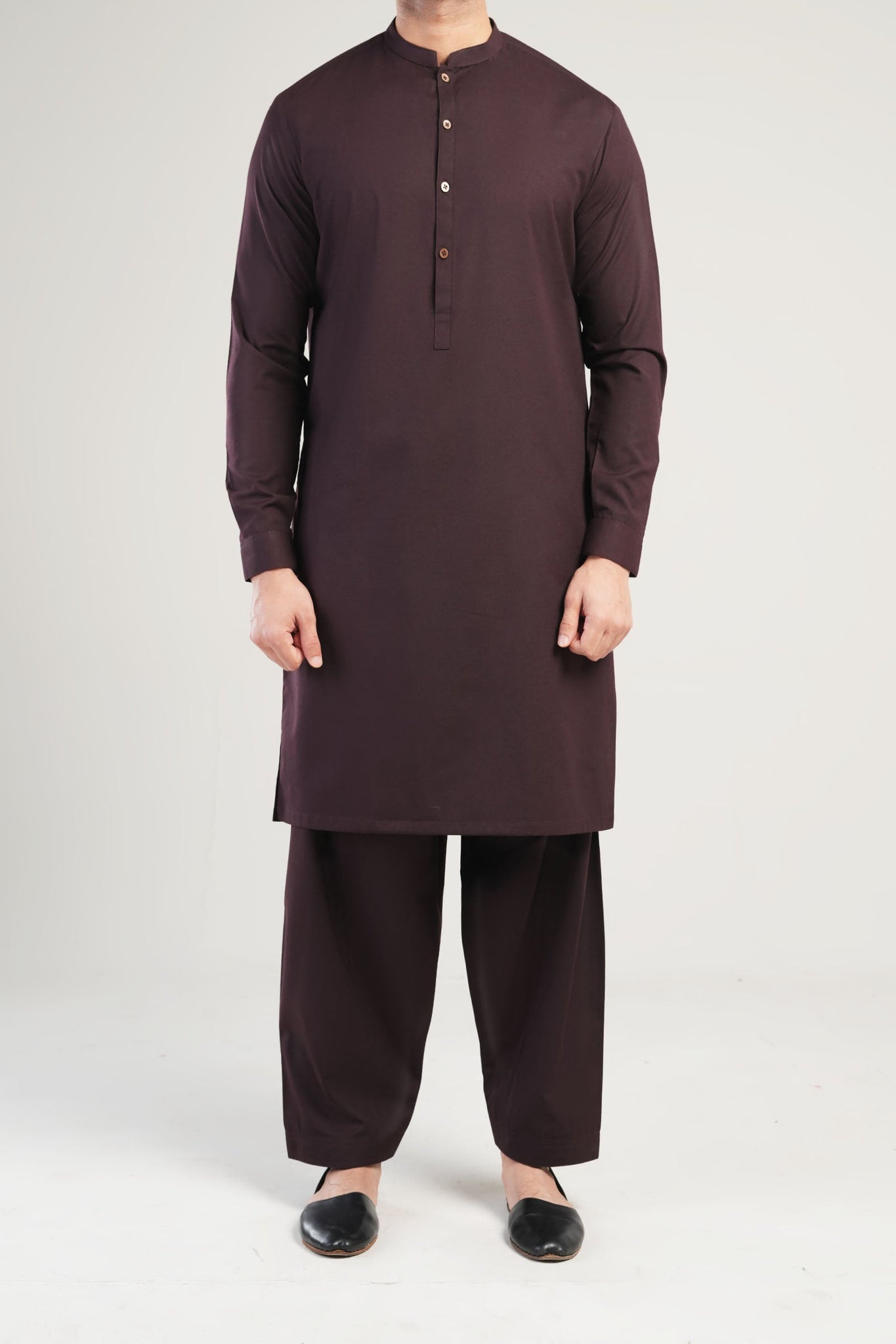 Shalwar Kameez Dark Brown