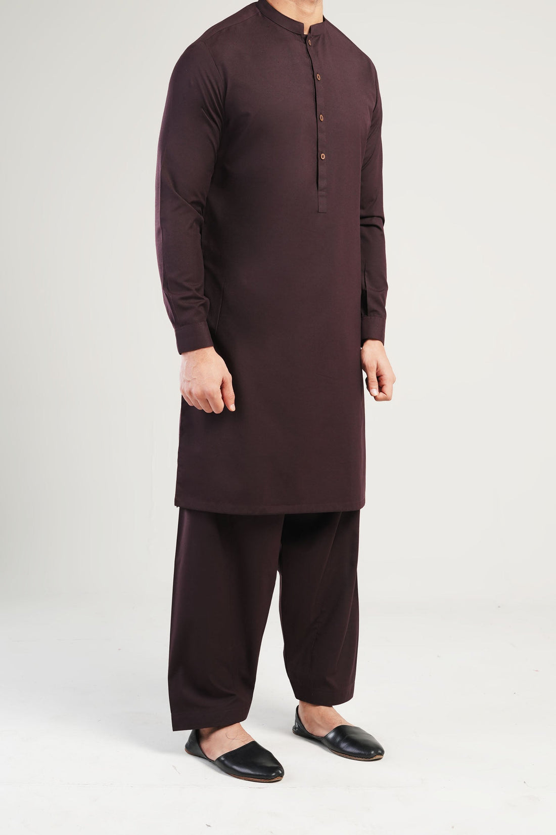 Shalwar Kameez Dark Brown