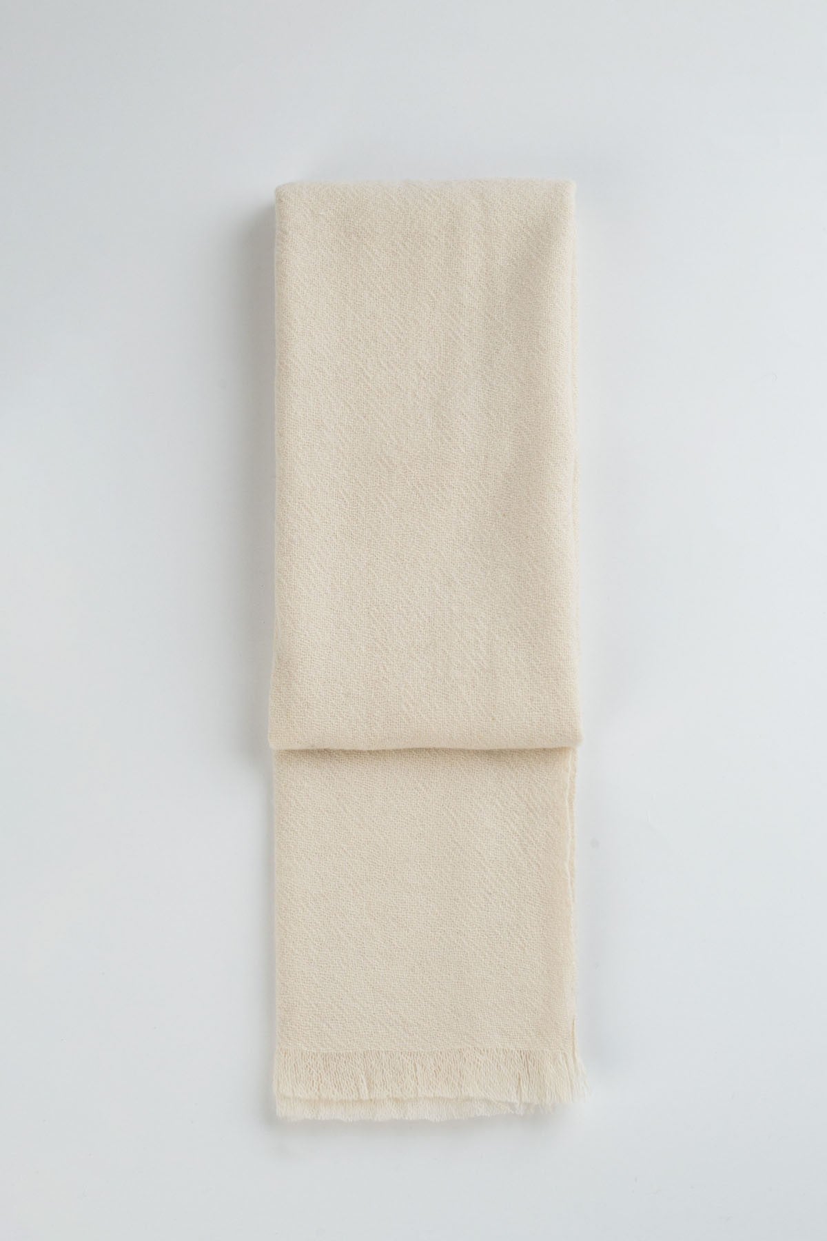 Yak Wool Scarf White