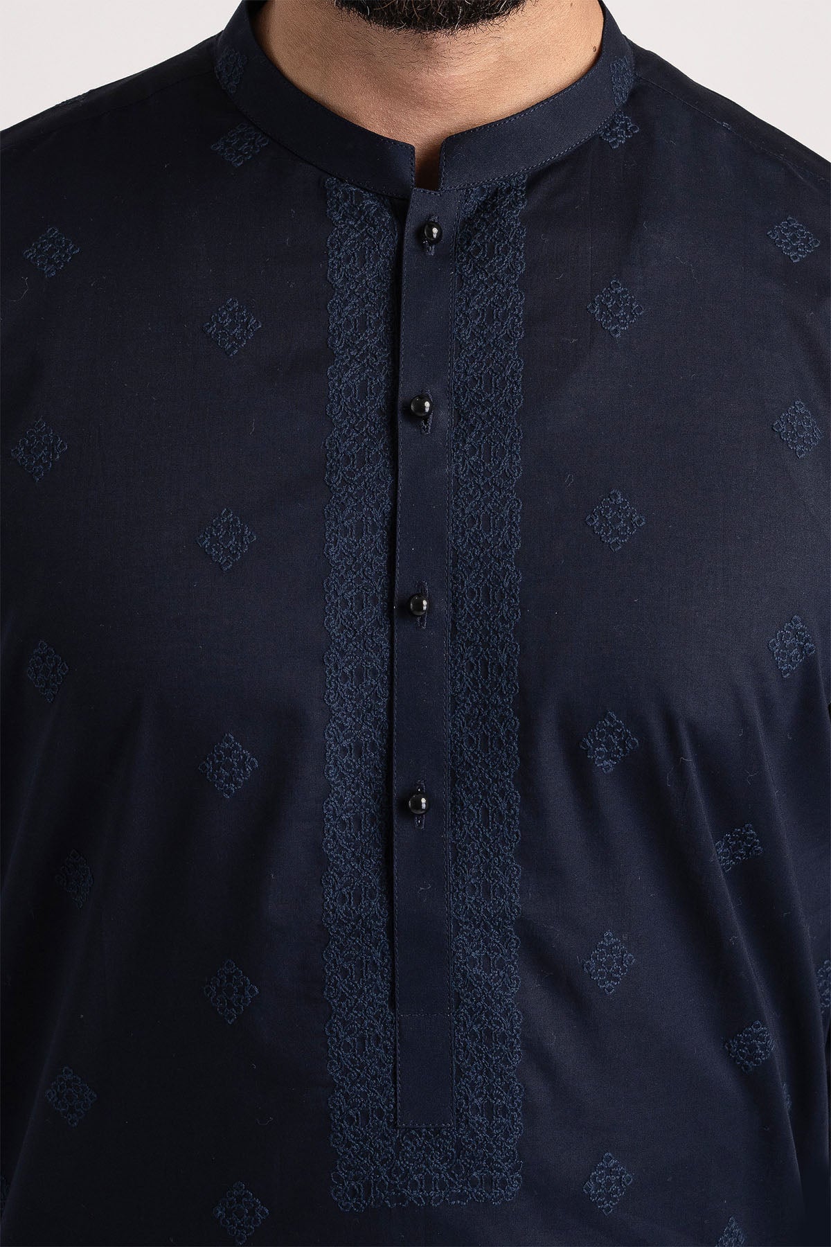 EMBROIDERED-KURTA-NAVY-BLU