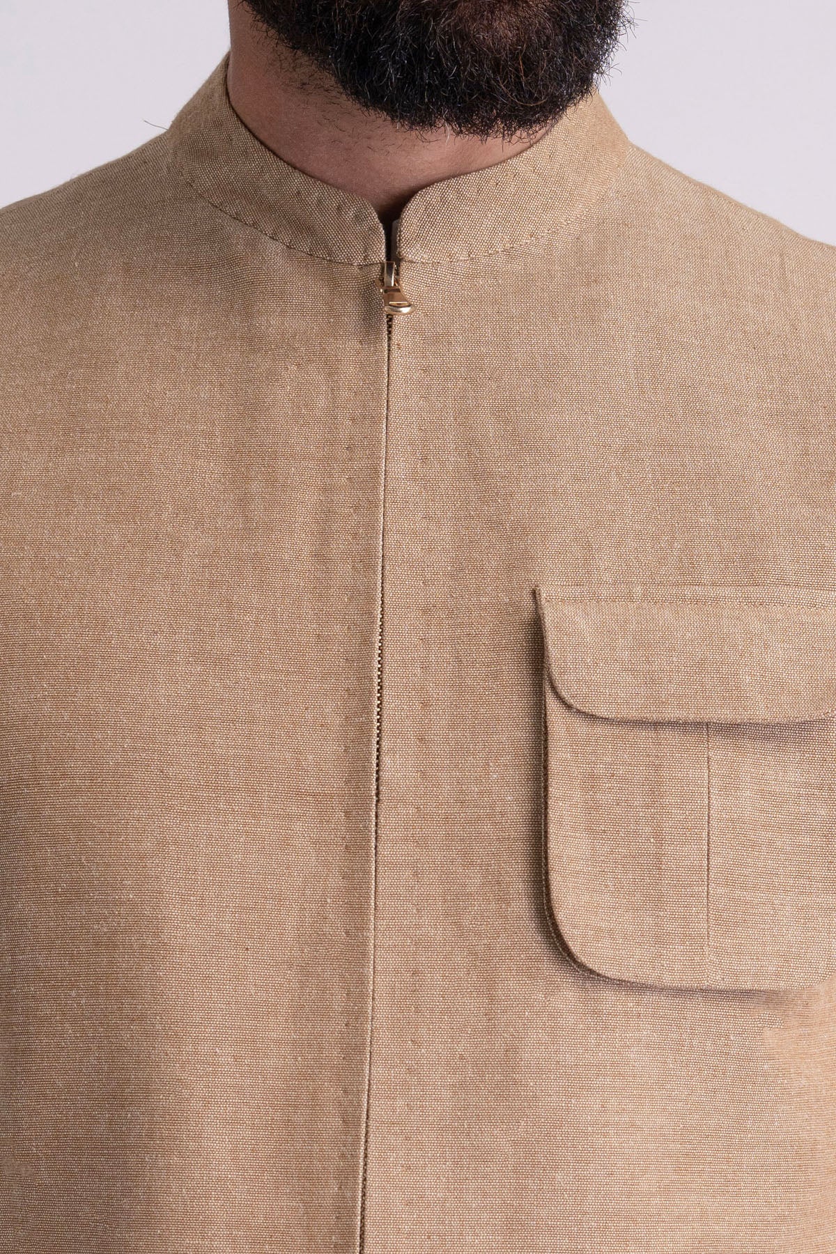 HANDLOOMED-WAISTCOAT-L-BROWN