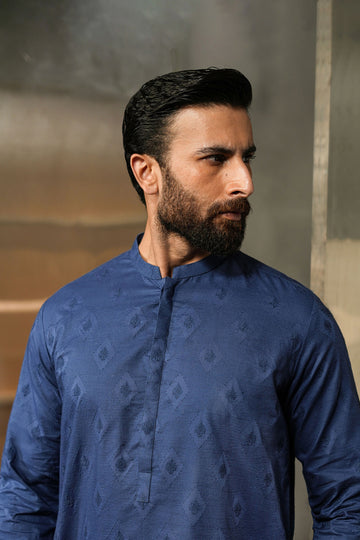 EMBROIDERED-KURTA-BLUE