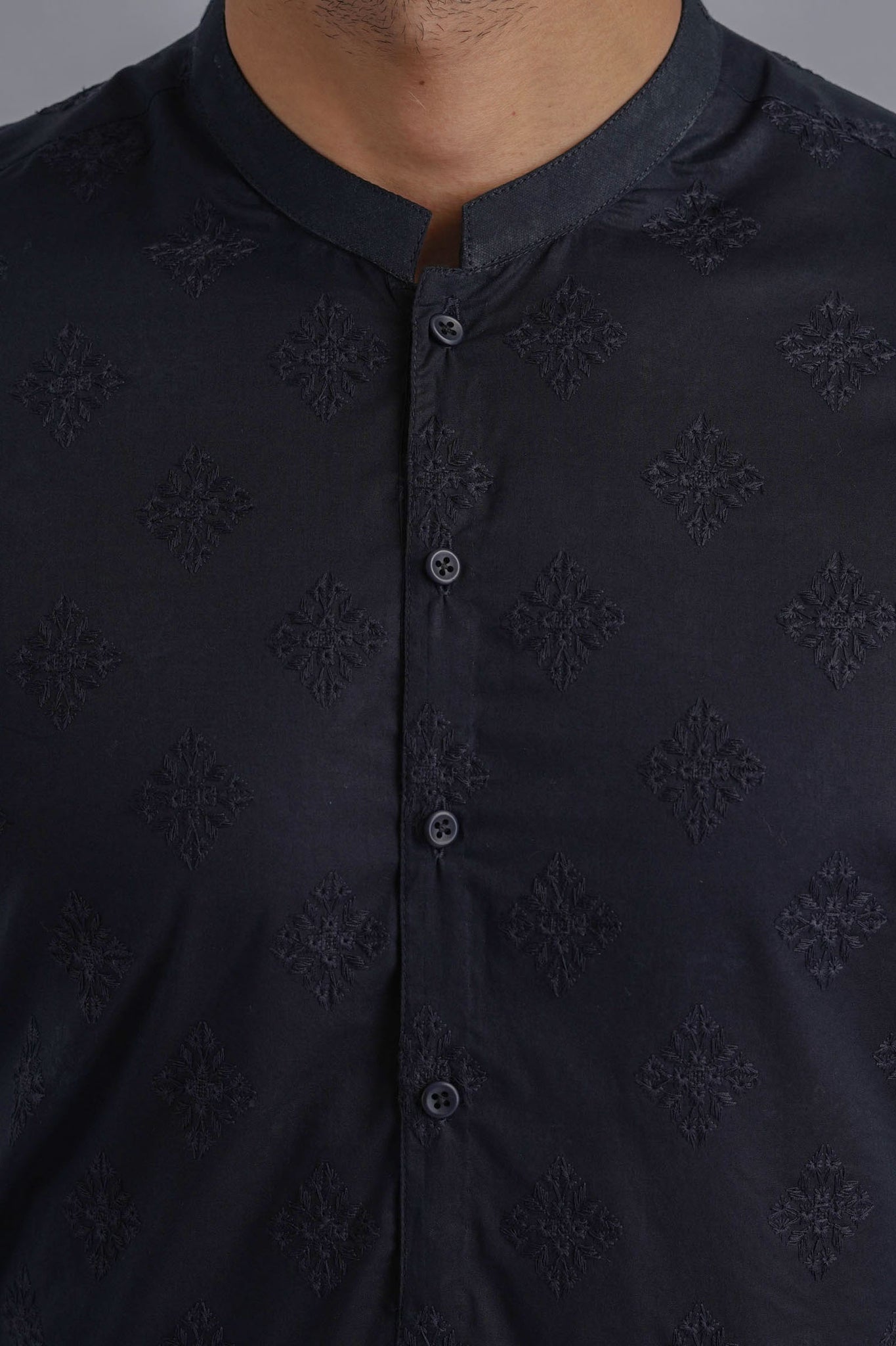 EMBROIDERED-KURTA-NAVY-BLU
