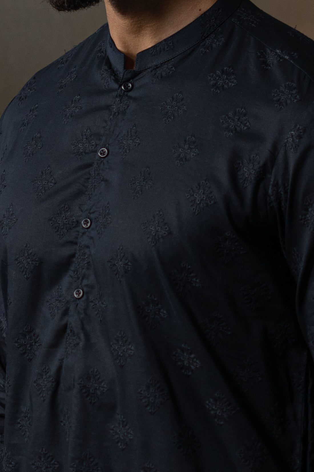 EMBROIDERED-KURTA-NAVY-BLU