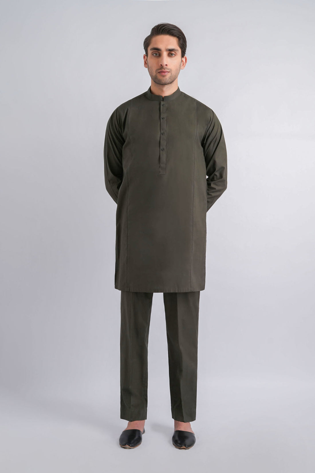 KURTA TROUSER-GREEN
