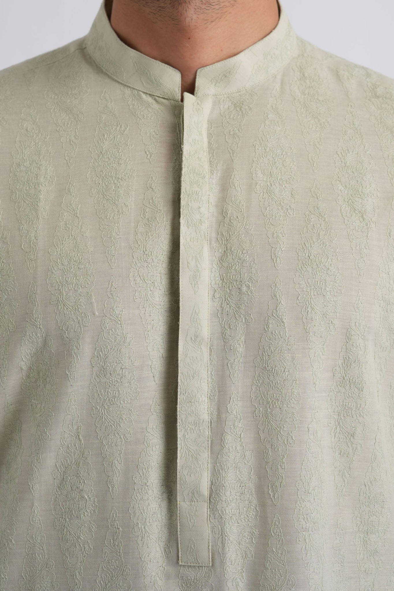 EMBROIDERED-KURTA-L-GREEN
