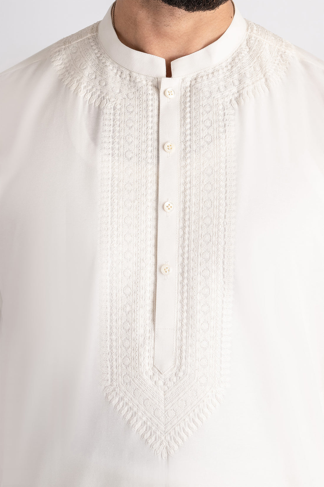 EMBROIDERED-KURTA-WHITE