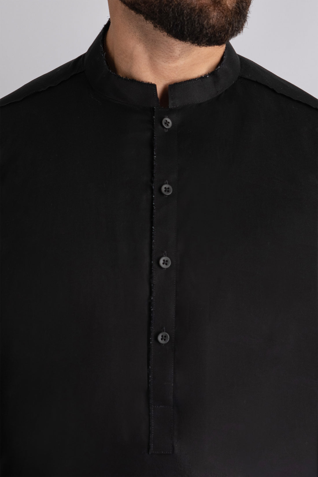 KURTA-TROUSER-BLACK