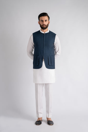 HANDLOOMED-WAISTCOAT-BLUE