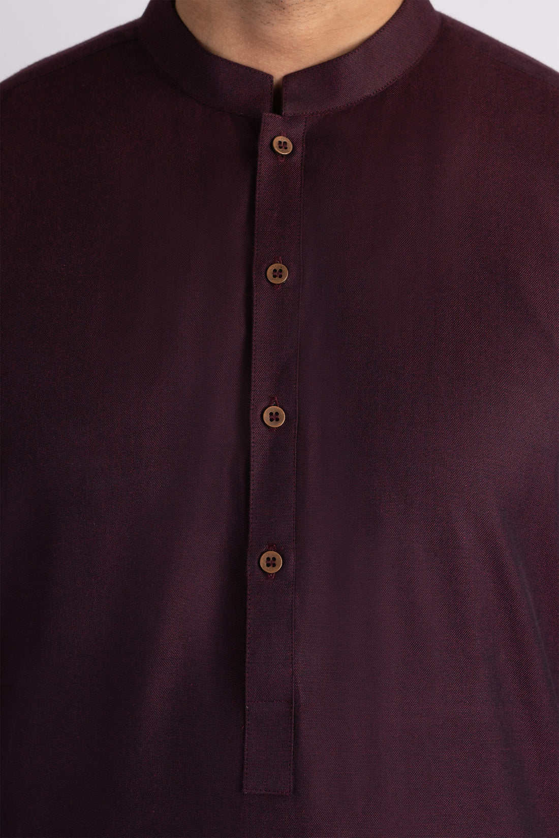 HANDLOOMED-KURTA-TROUSER-MAROON