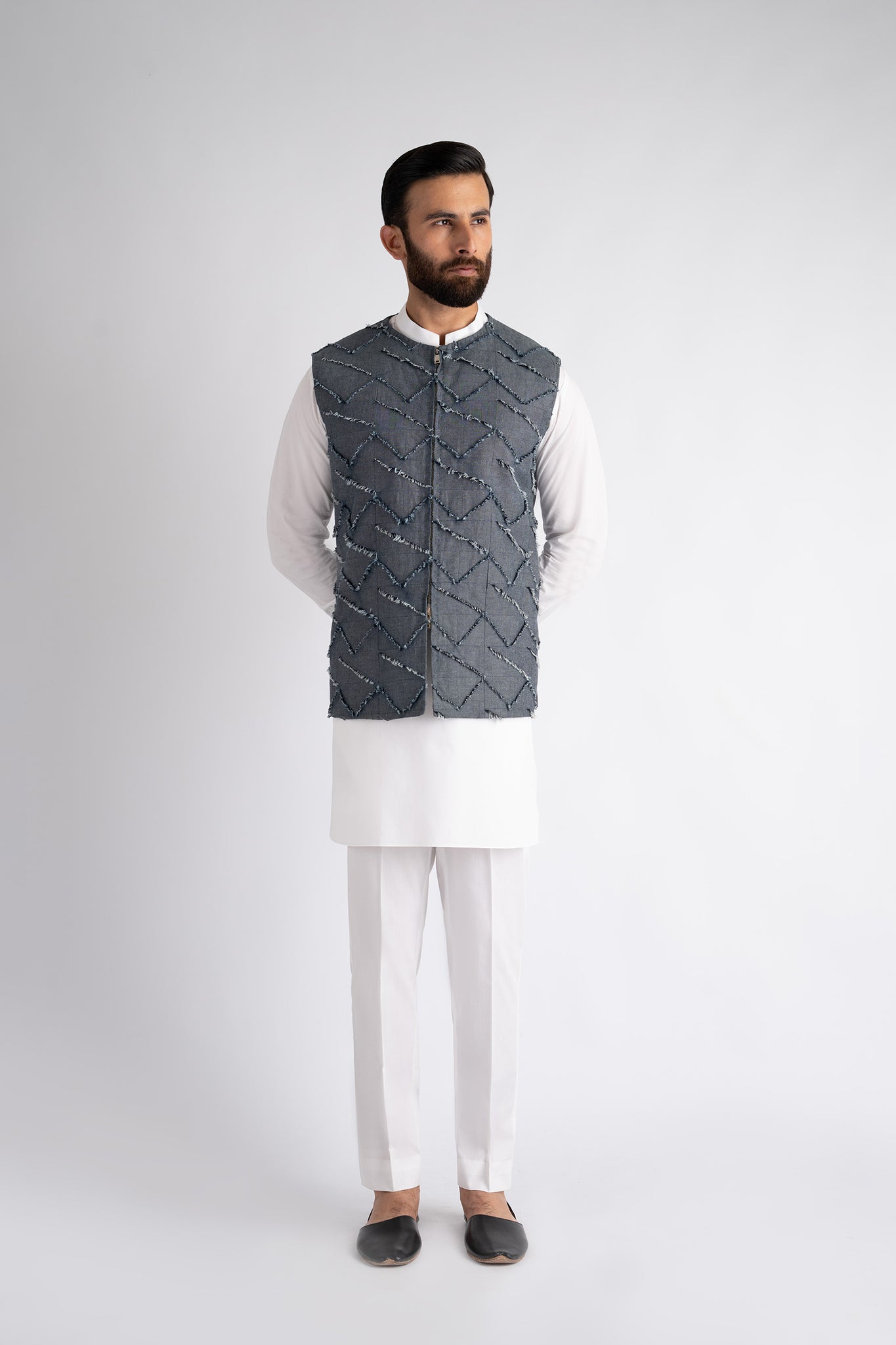 DENIM-WAISTCOAT-GREY