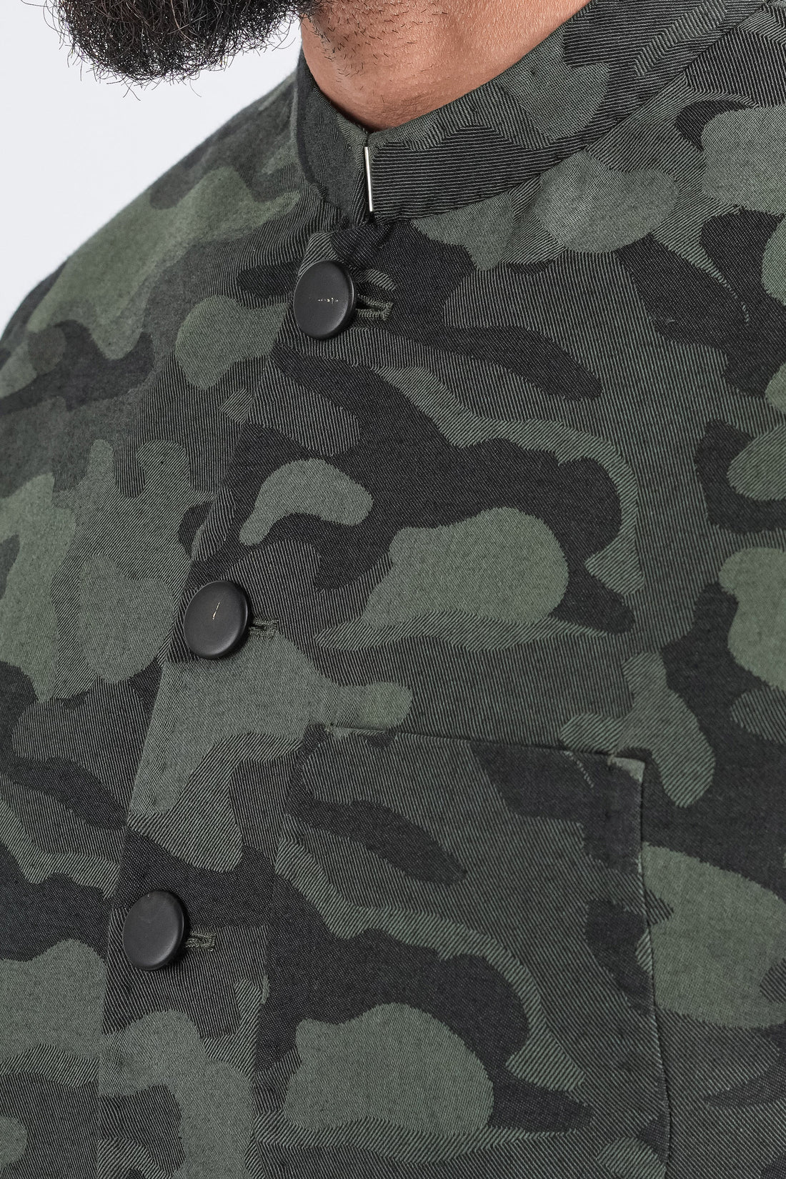 JACQUARD-WAISTCOAT-GREEN