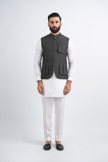 HANDLOOMED-WAISTCOAT-GREEN