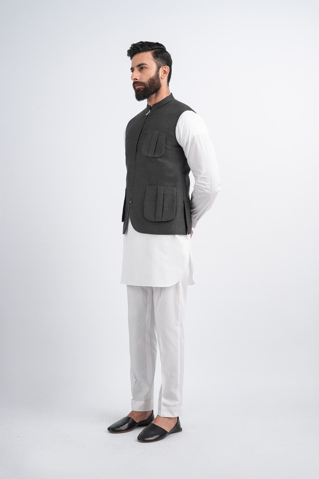 HANDLOOMED-WAISTCOAT-GREEN