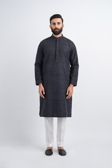 EMBROIDERED-KURTA-NAVY-BLU