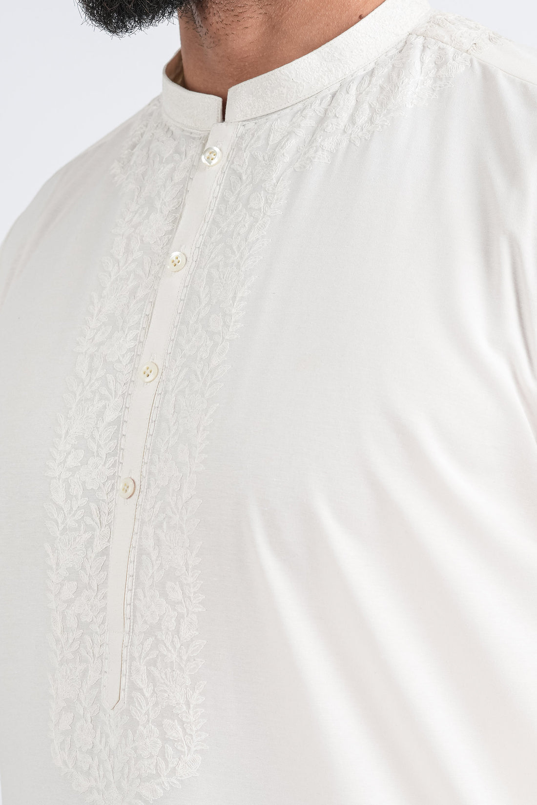 EMBROIDERED-KURTA-BMR1884-WHITE