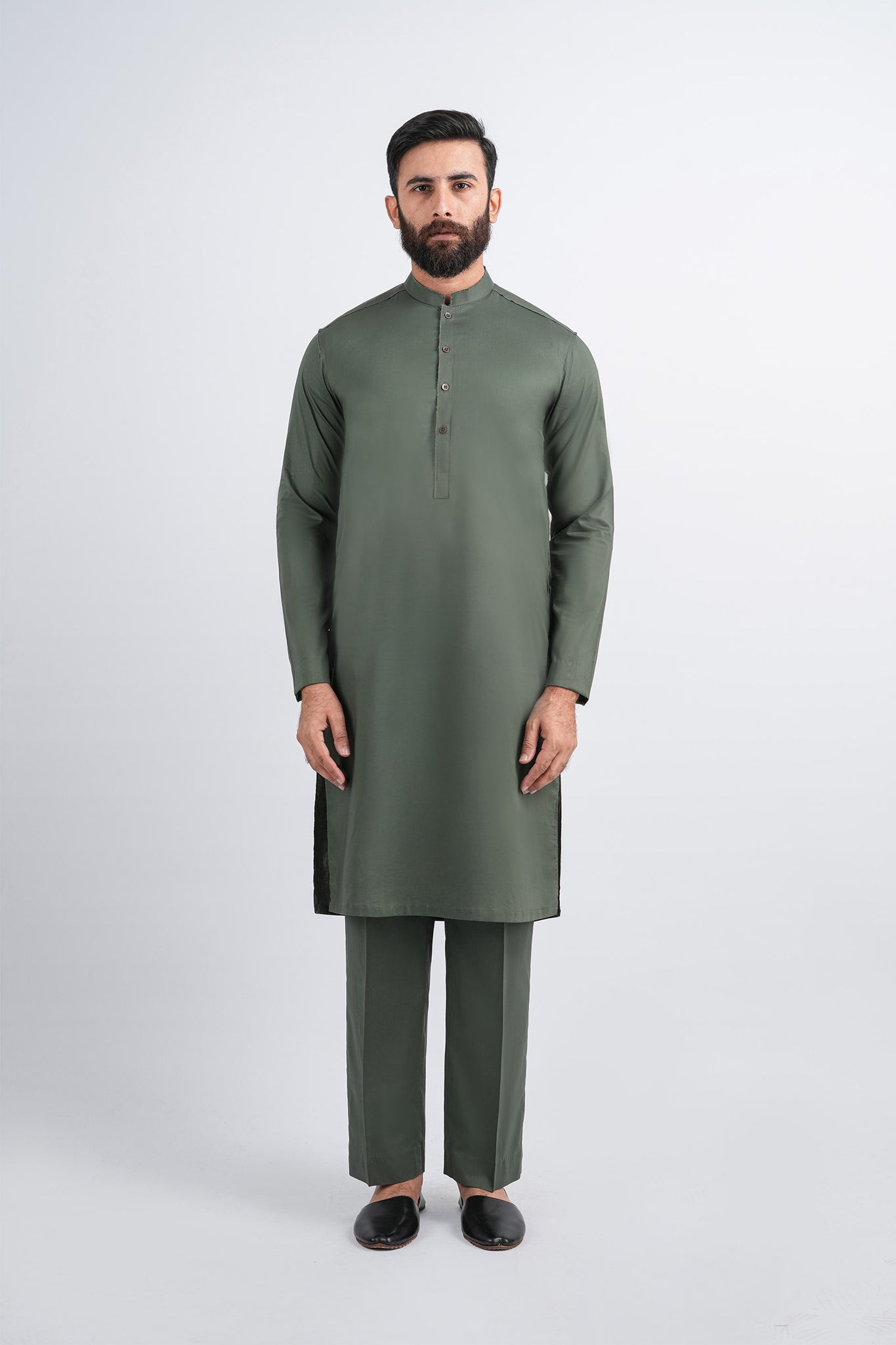 KURTA-TROUSER-GREEN
