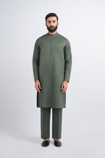 KURTA-TROUSER-GREEN
