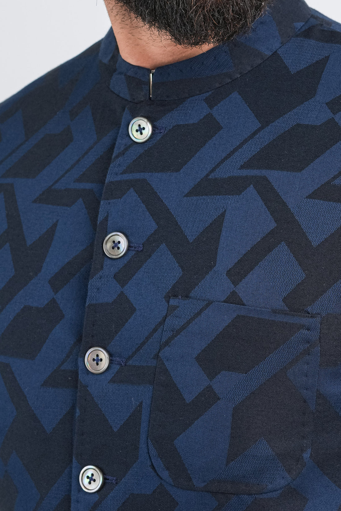 JACQUARD-WAISTCOAT-BLUE