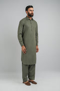 SHALWAR-KAMEEZ-GREEN SHALWAR KAMEEZ