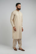 SHALWAR-KAMEEZ-BEIGE SHALWAR KAMEEZ