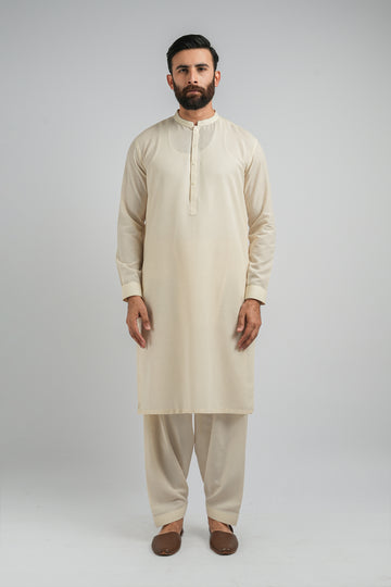 SHALWAR-KAMEEZ-O-WHITE - shop at Bareezeman