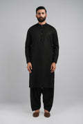 SHALWAR-KAMEEZ-BLACK SHALWAR KAMEEZ