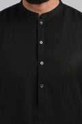 SHALWAR-KAMEEZ-BLACK - shop at Bareezeman