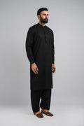 SHALWAR-KAMEEZ-BLACK SHALWAR KAMEEZ