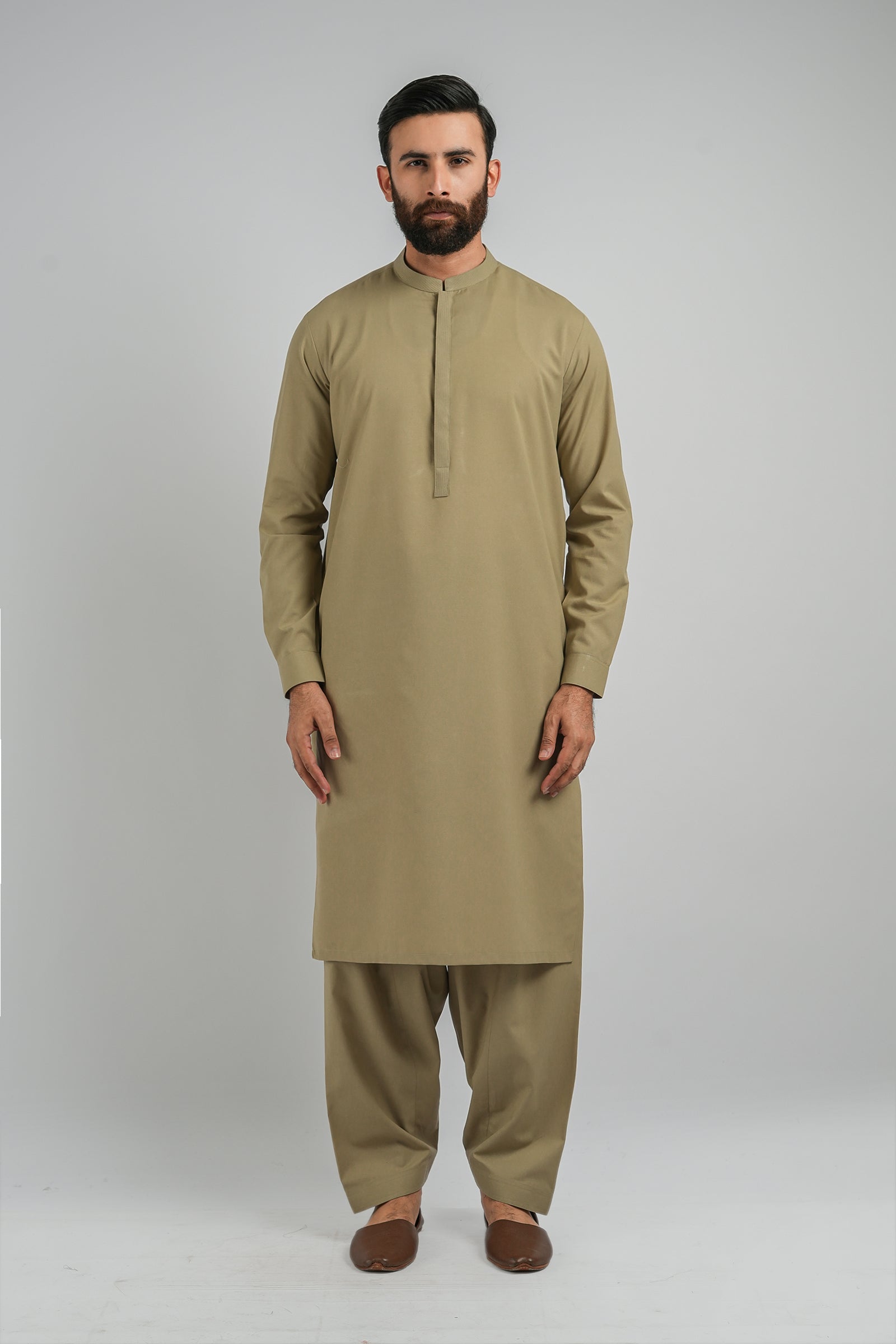 SHALWAR-KAMEEZ-L-GREEN - shop at Bareezeman