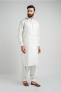 SHALWAR-KAMEEZ-WHITE - shop at Bareezeman