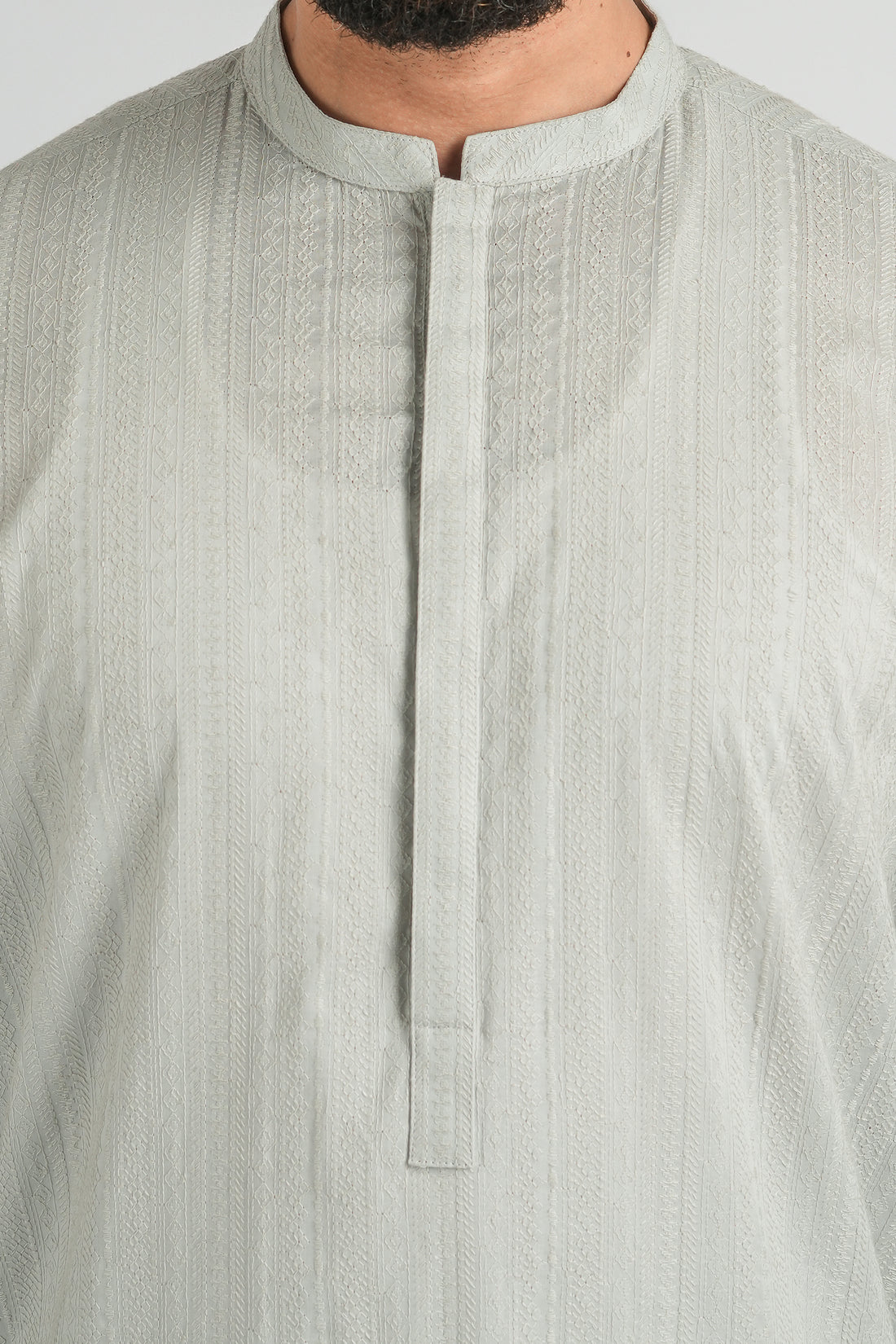 EMBROIDERED-KURTA-L-GREY