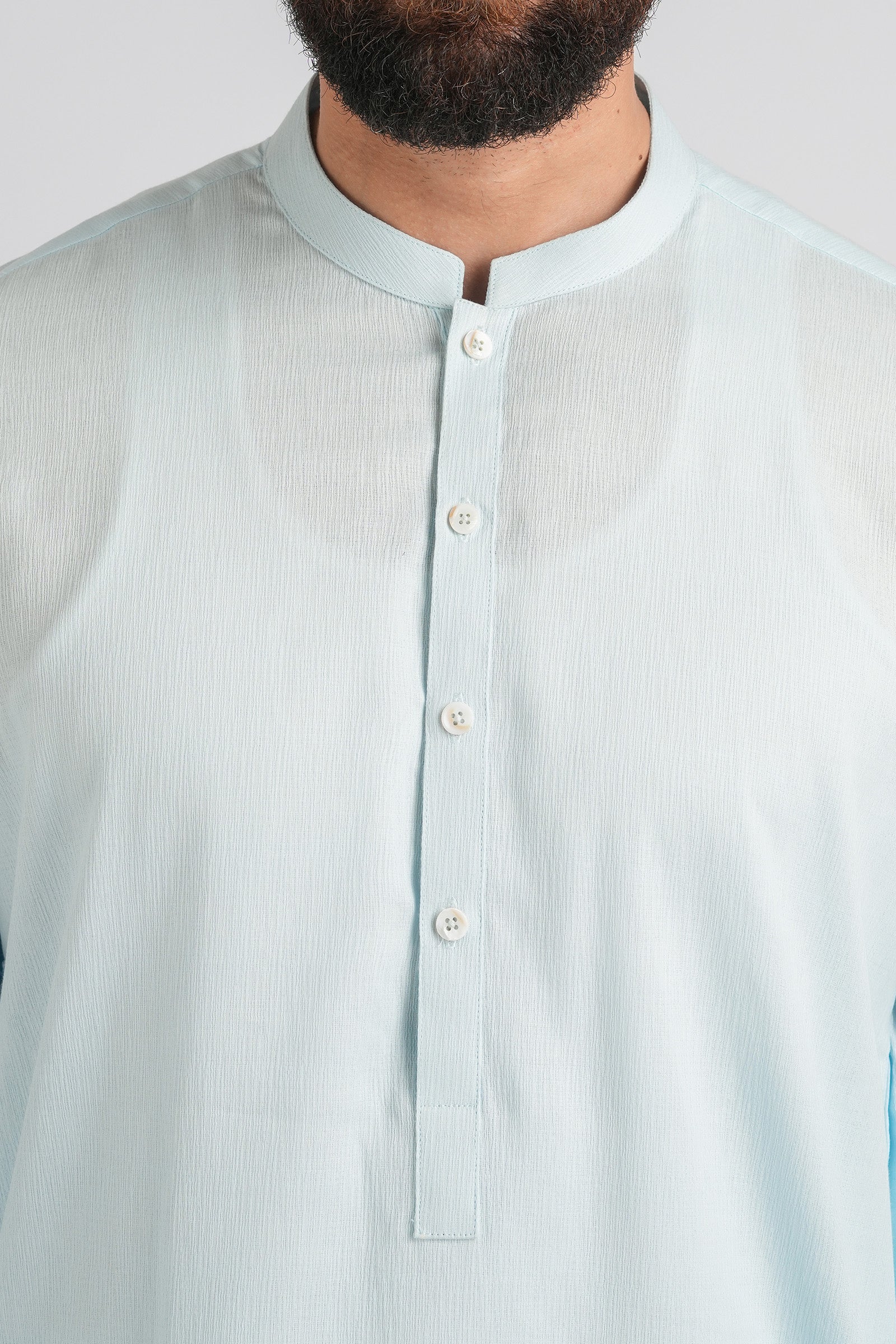 KURTA-TROUSER-L-BLUE - shop at Bareezeman