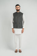WAISTCOAT-D-GREY WAISTCOATS