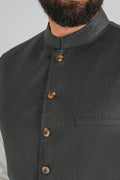 WAISTCOAT-D-GREY WAISTCOATS