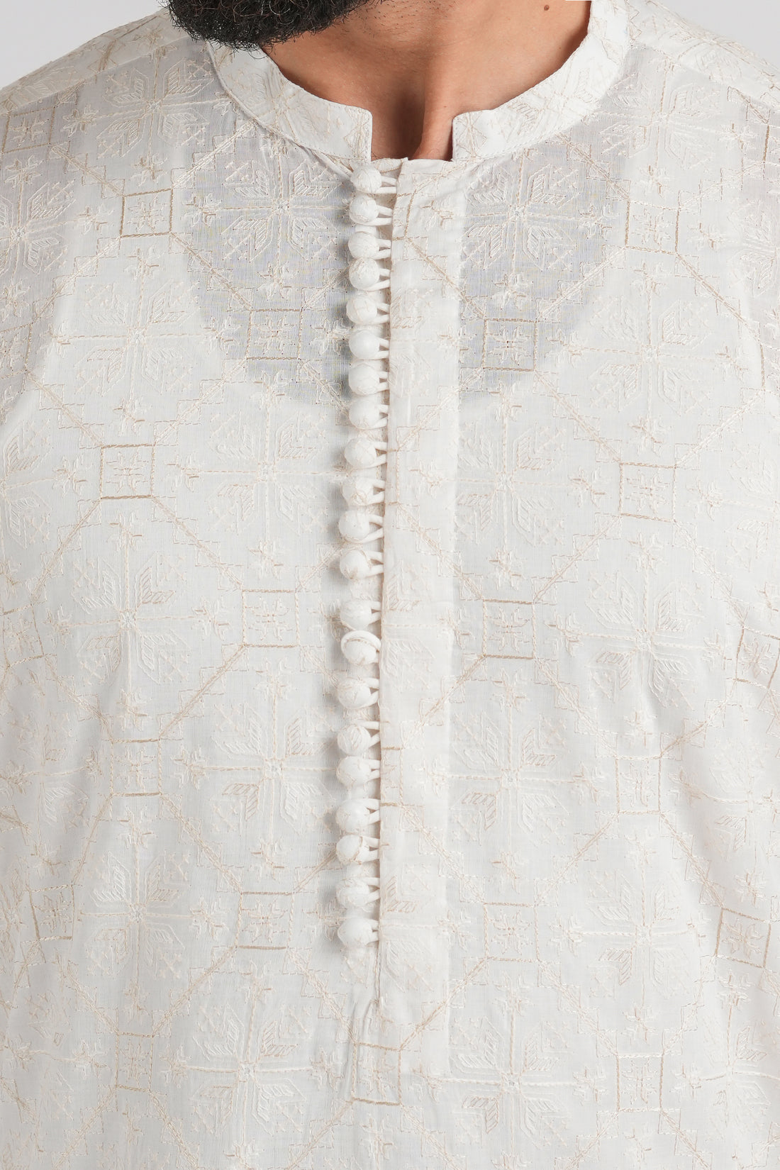 EMBROIDERED-KURTA-WHITE