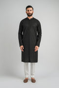 EMBROIDERED-KURTA-BLACK EMBROIDERED KURTA