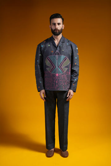 BASANT-CO-ORD-SET-NAVY-BLUE