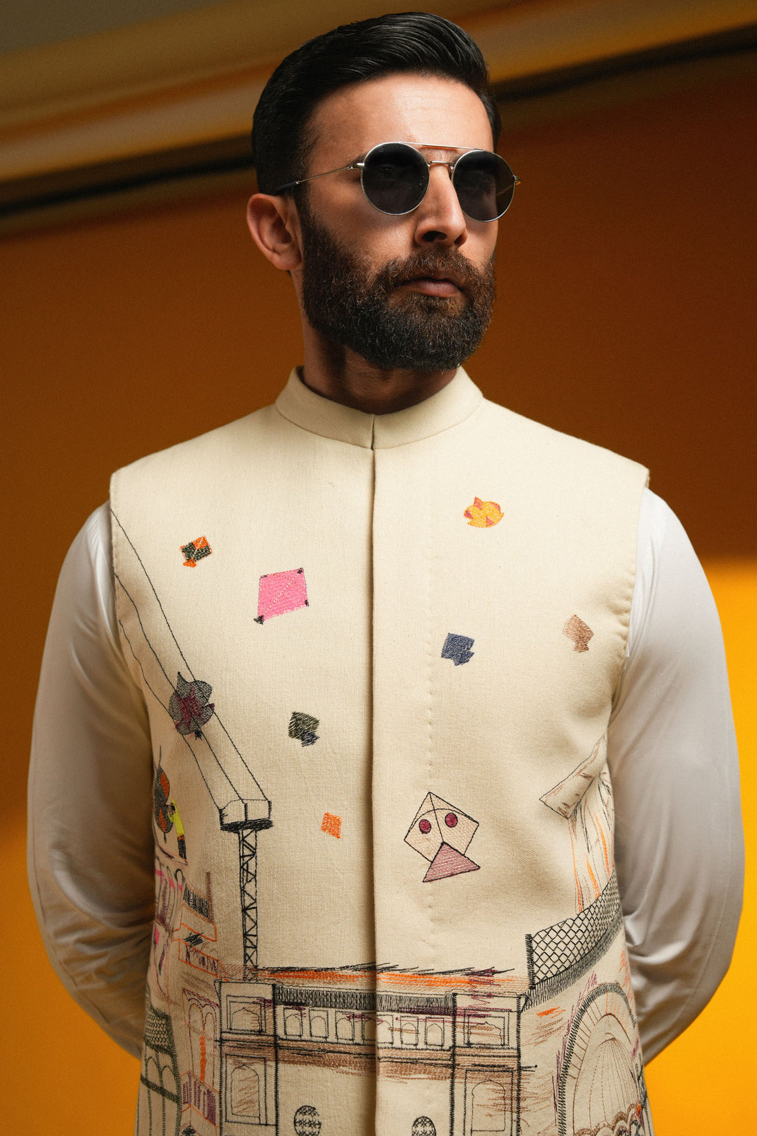 HANDLOOMED-WAISTCOAT-OFF-WHITE