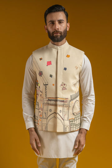 HANDLOOMED-WAISTCOAT-OFF-WHITE