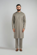 LONG-KURTA-TROUSER-GREY - shop at Bareezeman