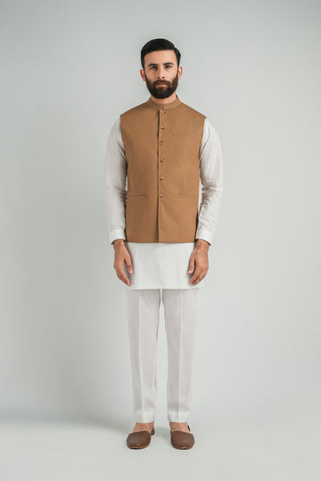 LINEN-WAISTCOAT-BROWN