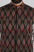 EMBROIDERED-WAISTCOAT-BLACK WAISTCOATS