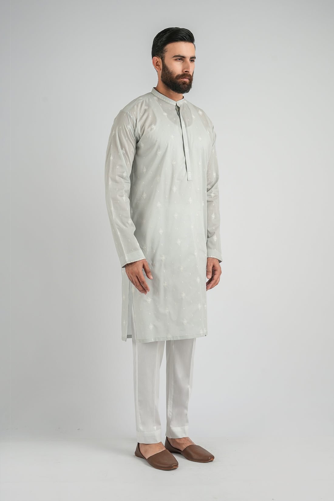 EMBROIDERED-KURTA-L-BLUE