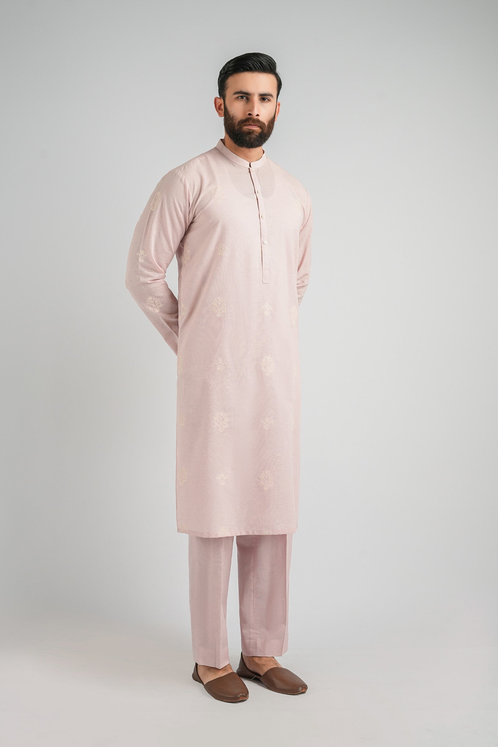 EMBROIDERED-KURTA-TROUSER-PASTLE-P KURTA TROUSER